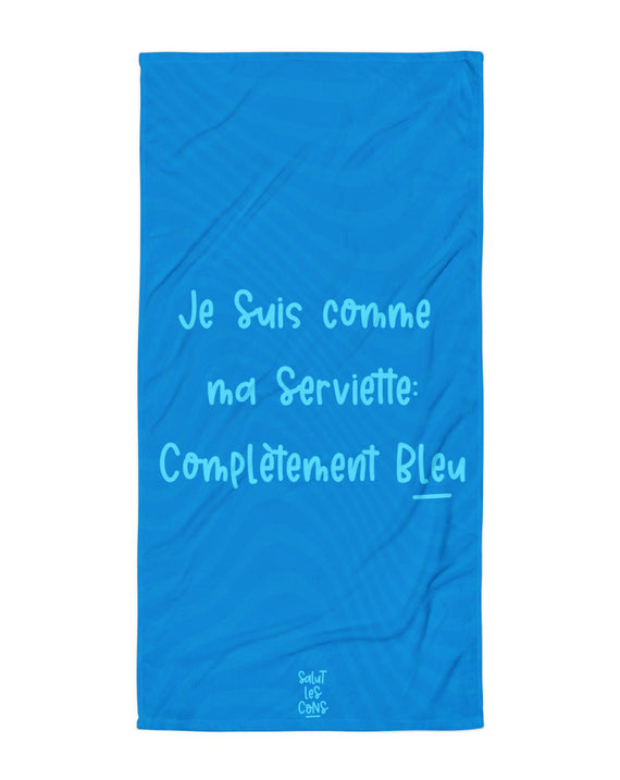 La Serviette Bleue 