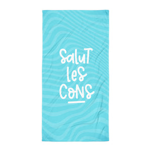 La Serviette Bleue Claire des Cons