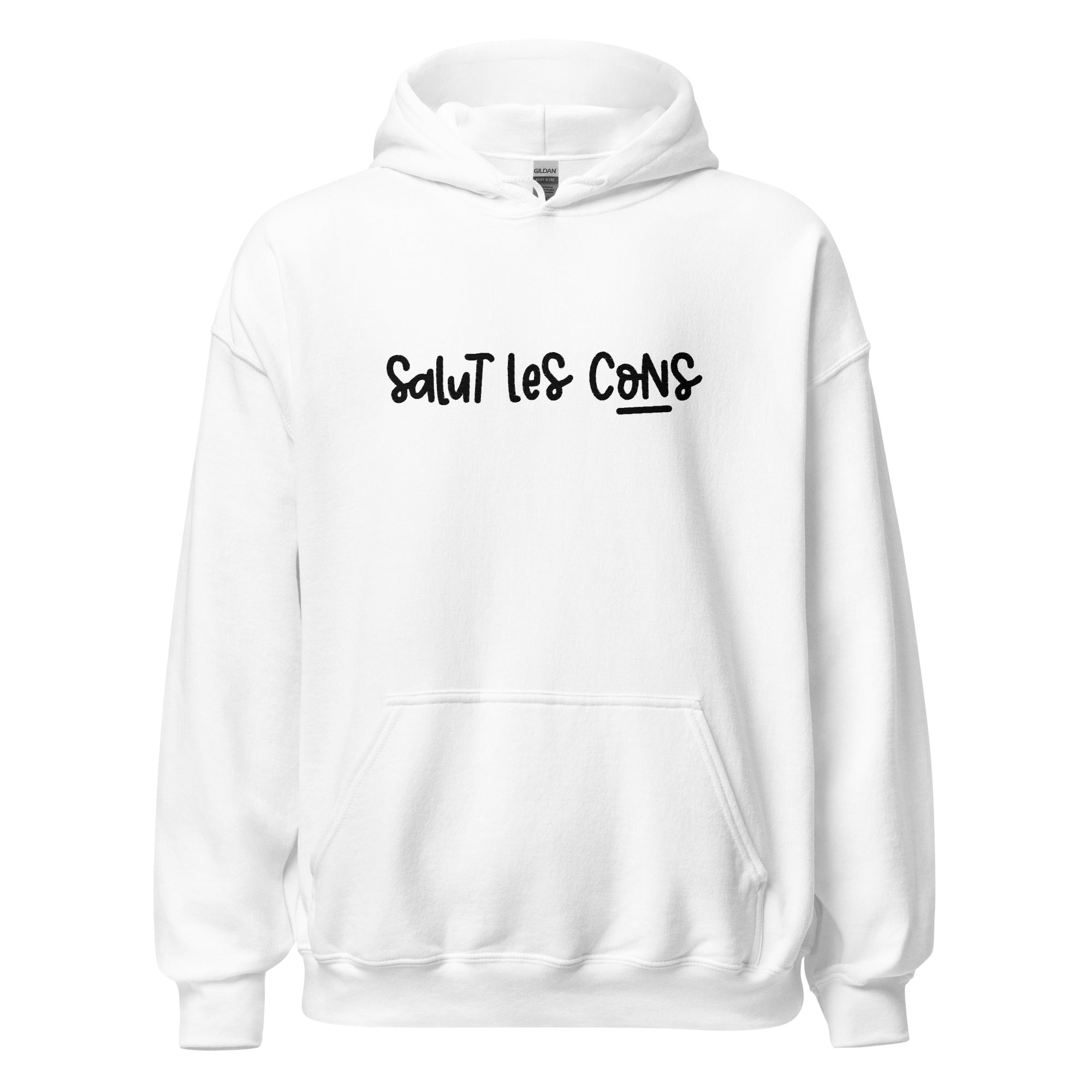 Hoodie des cons - Clair